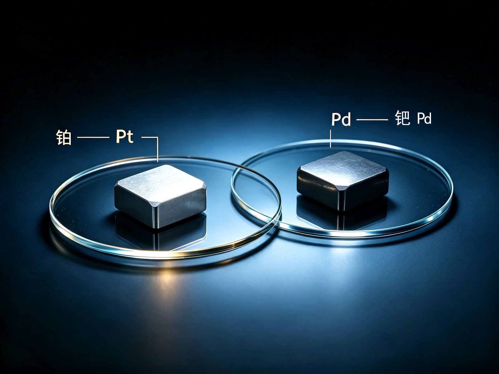 palladium/platinum/rhodium/iridium/ruthenium/gold/silver